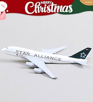 Amazon.com: QIYUMOKE 1/400 Airplane for Boeing 747 Diecast Metal